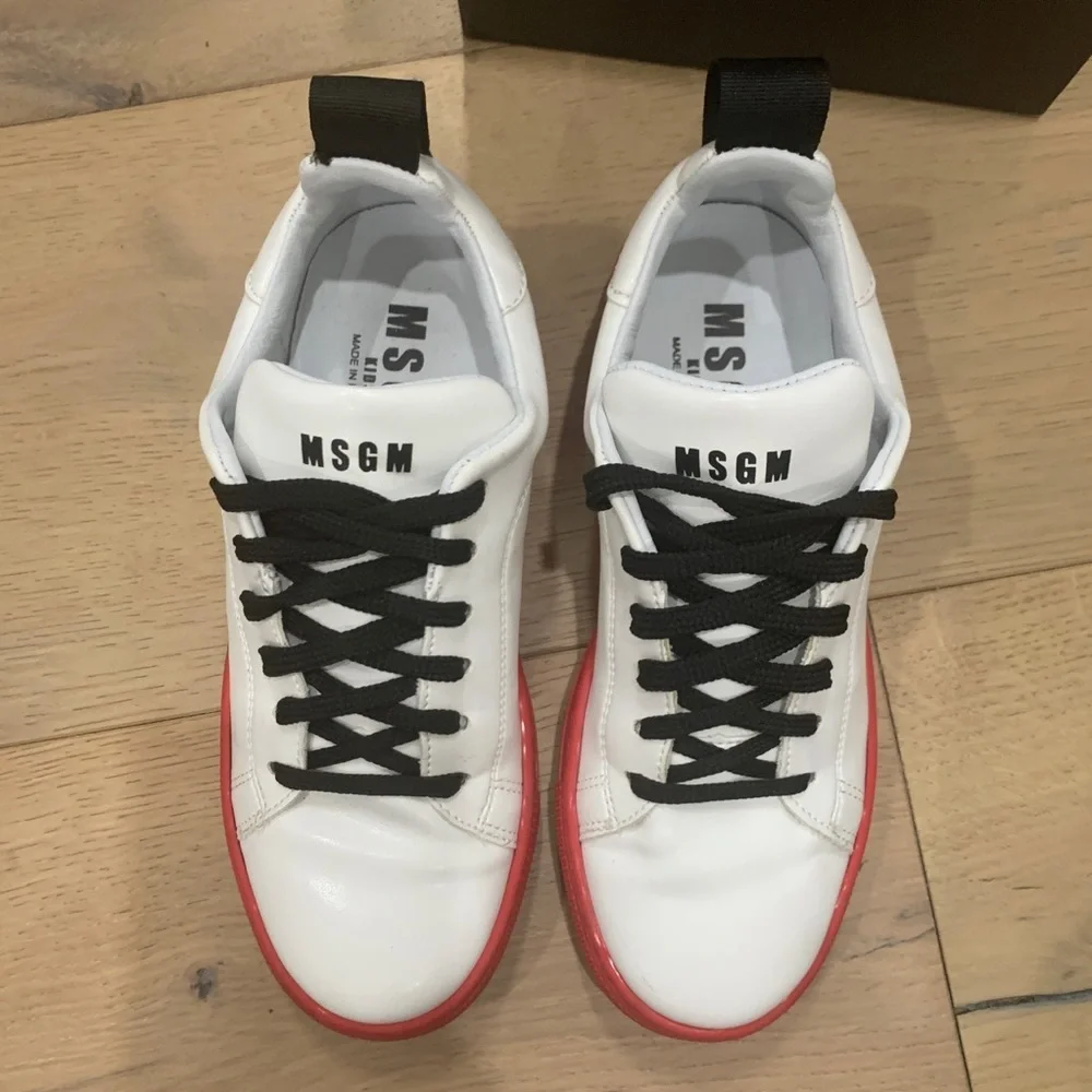 MSGM KIDS FASHION low top SNEAKERS